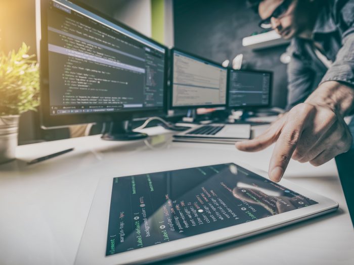 developing website